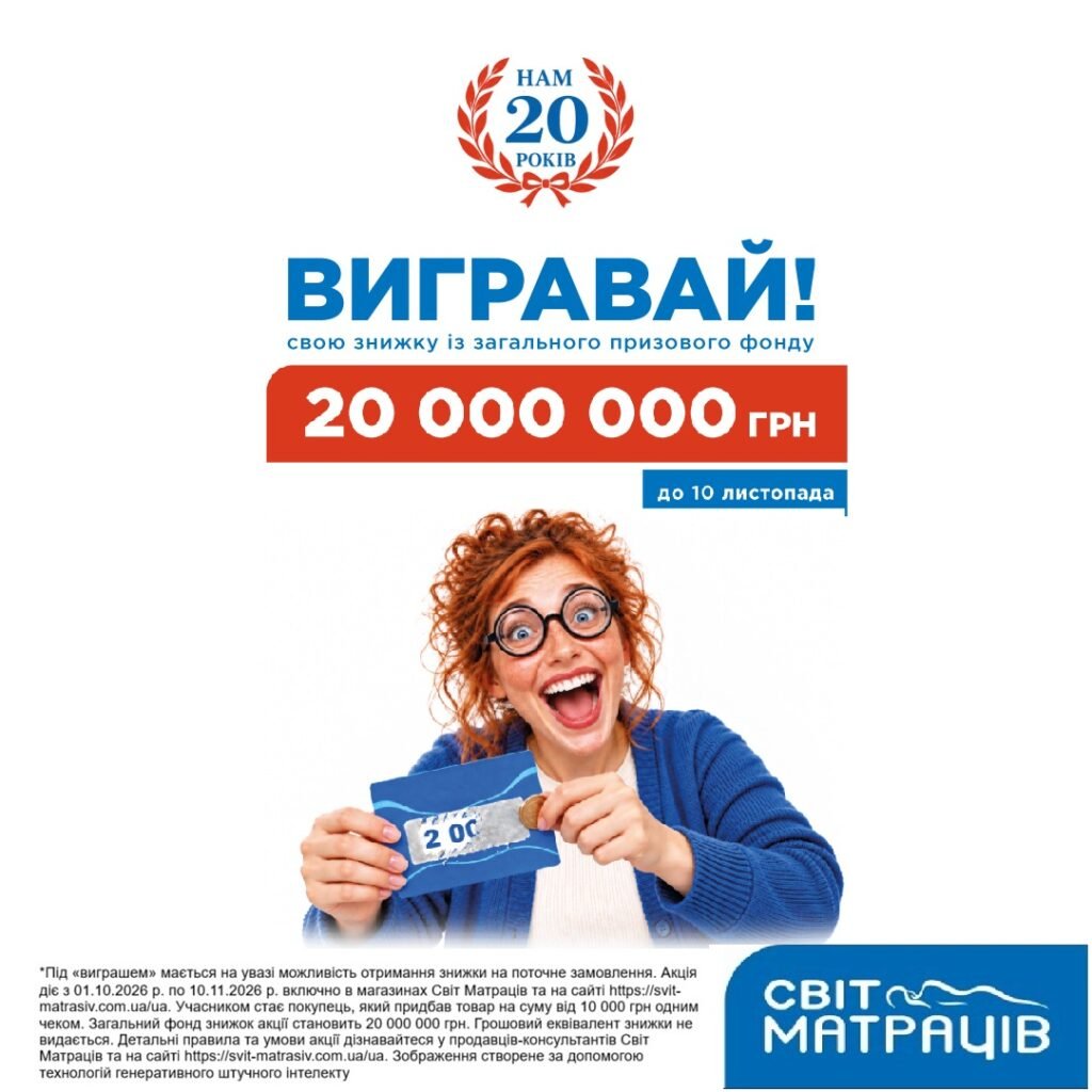 Акція від Світ Матраців